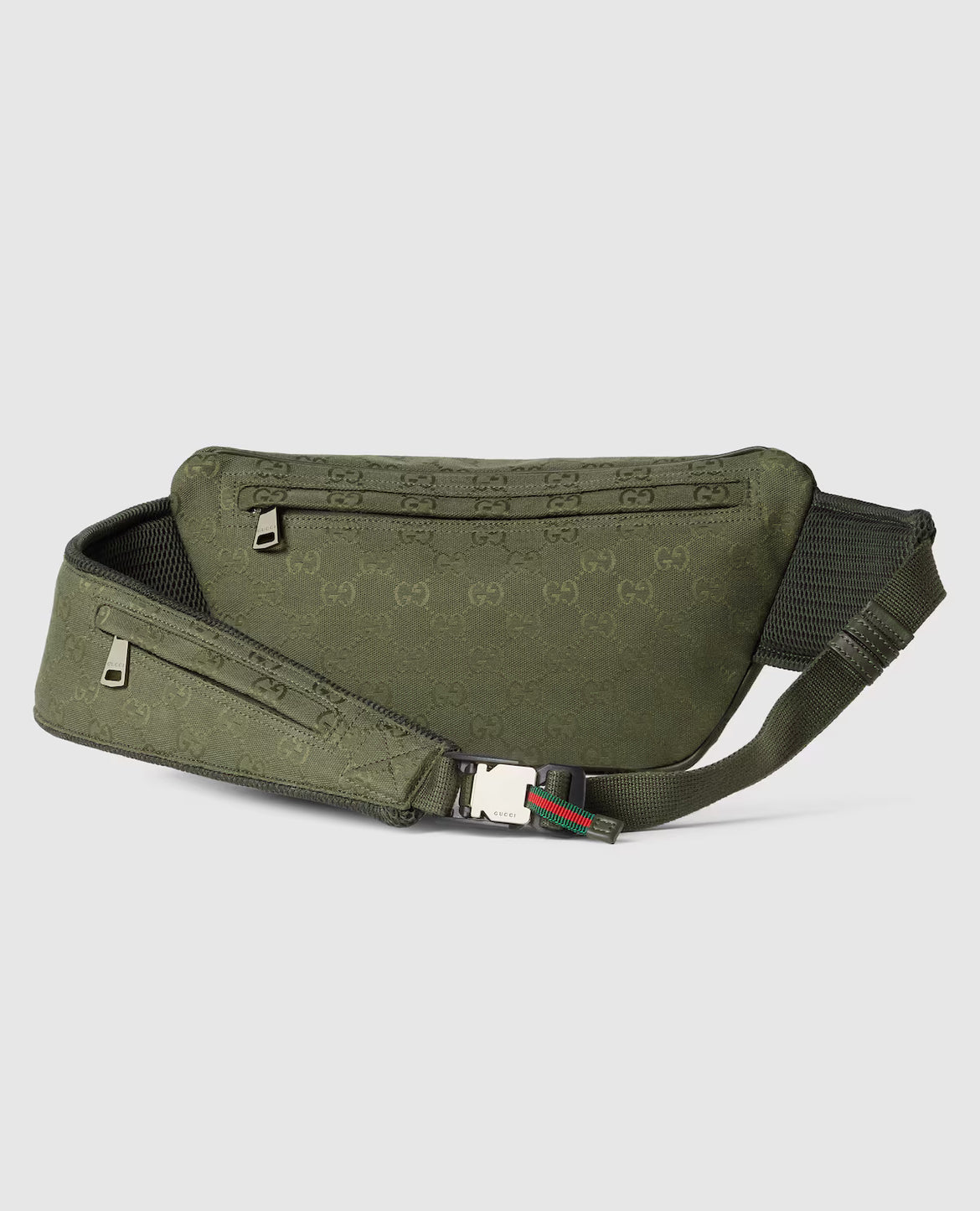 Sac ceinture en toile GG grand format