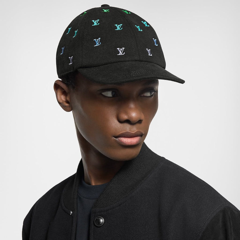 Casquette LV Blason Shading Denim