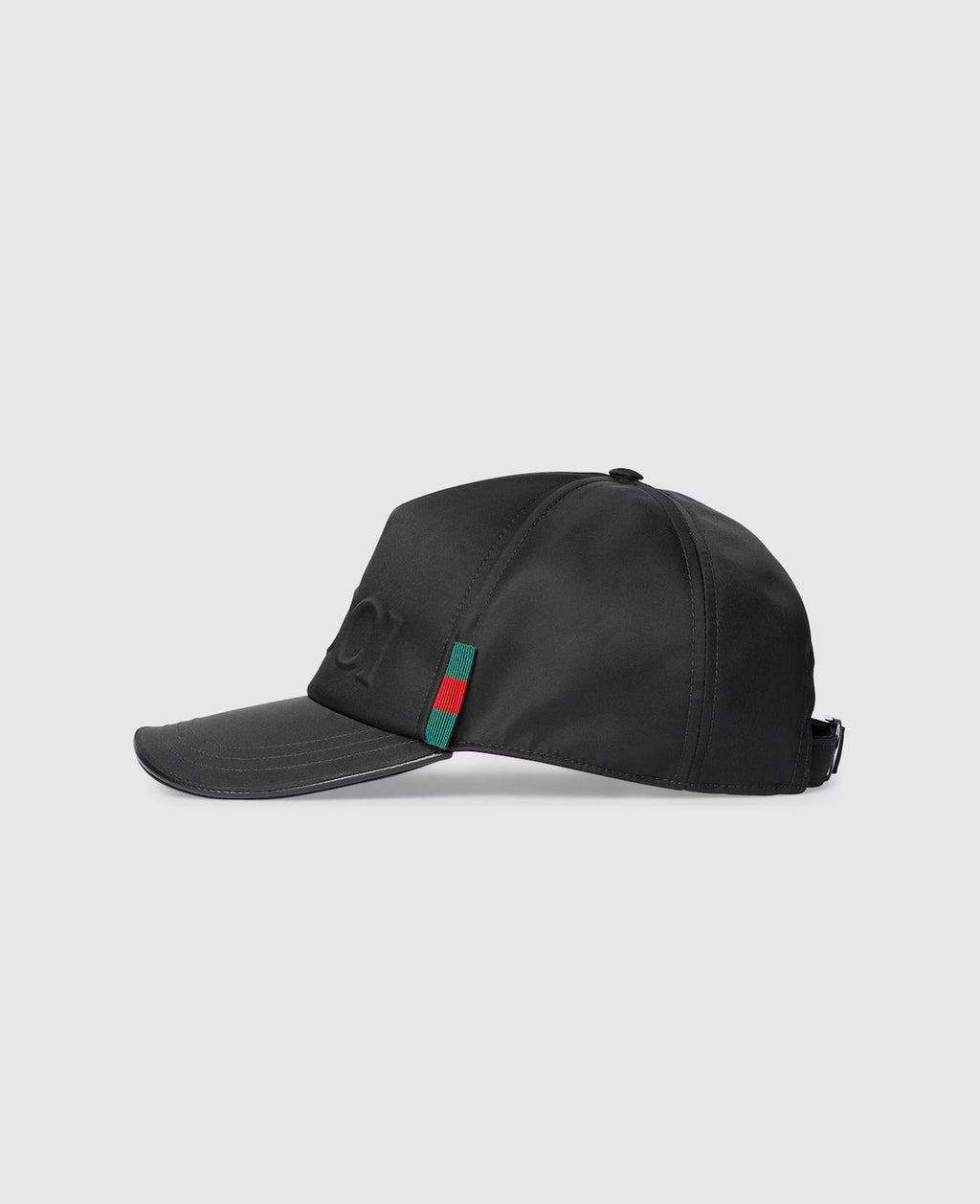 Casquette de baseball en nylon avec logo Gucci