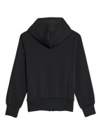Sweat zippé CDG Avec Capuche Noir