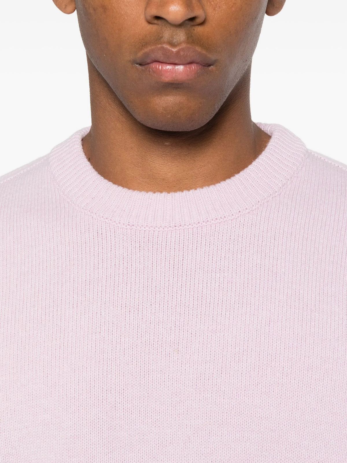 Stone Island Pull Col Rond Rose