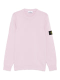 Stone Island Pull Col Rond Rose