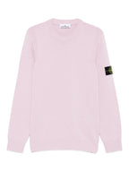 Stone Island Pull Col Rond Rose