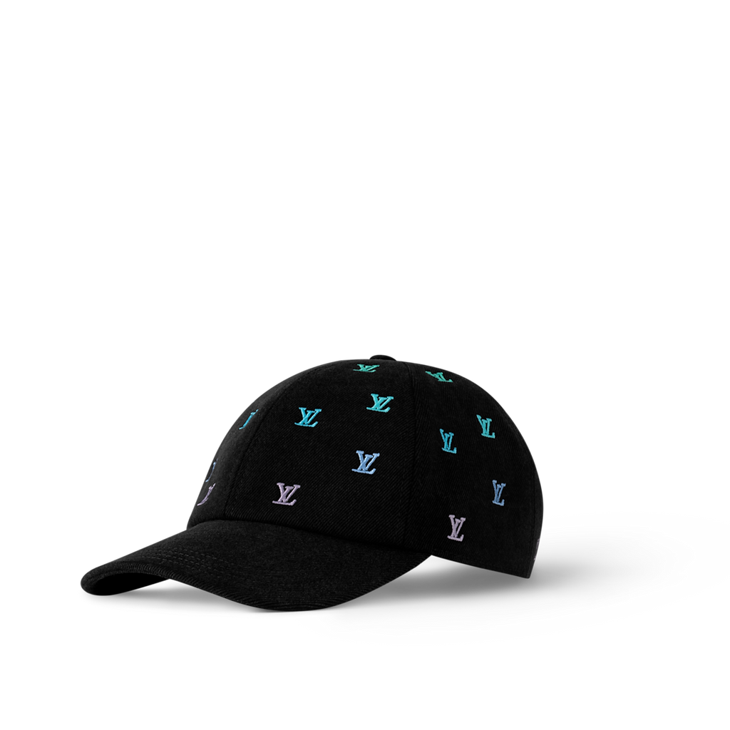 Casquette LV Blason Shading Denim