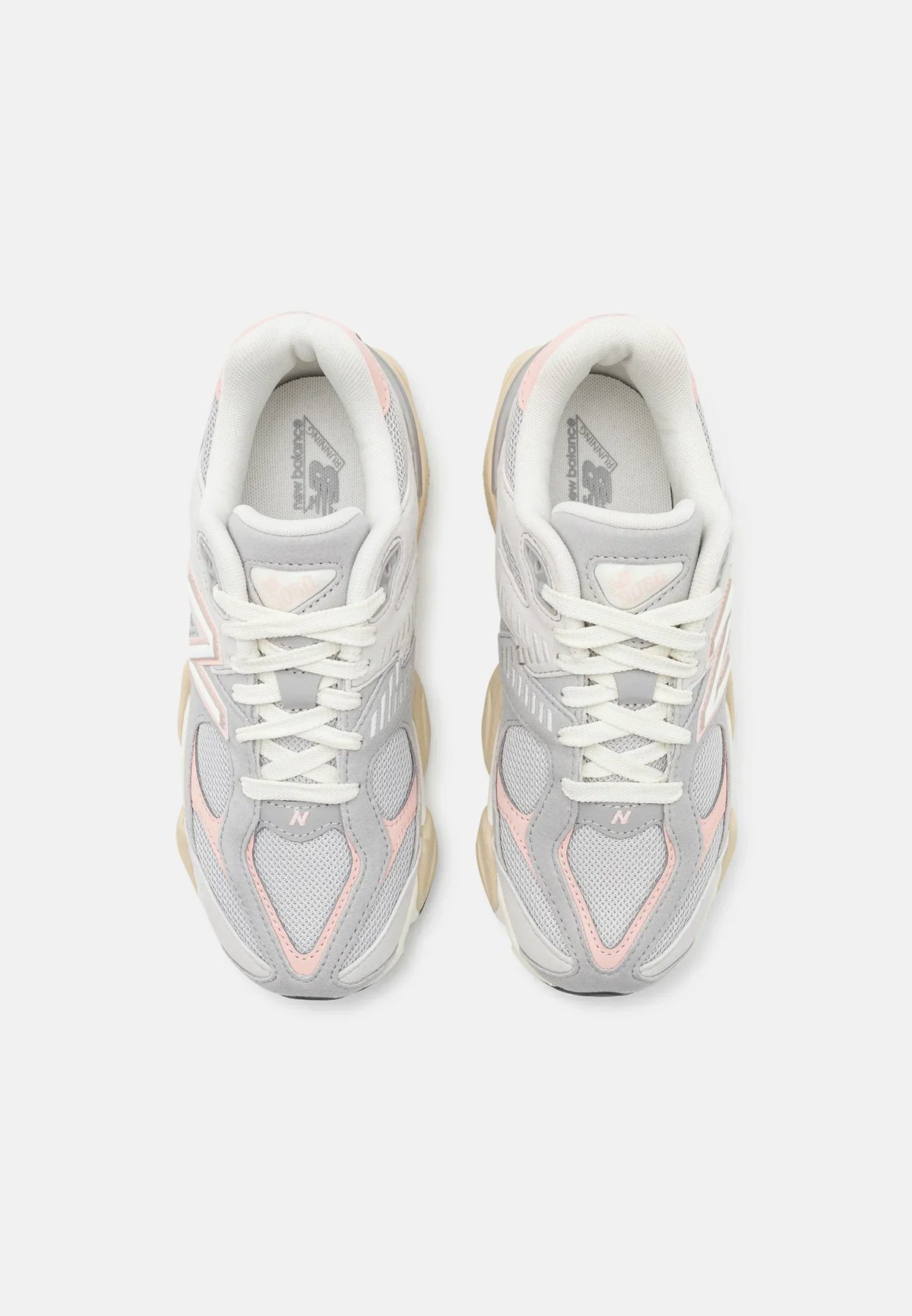 New Balance 9060 Gris Et Rose