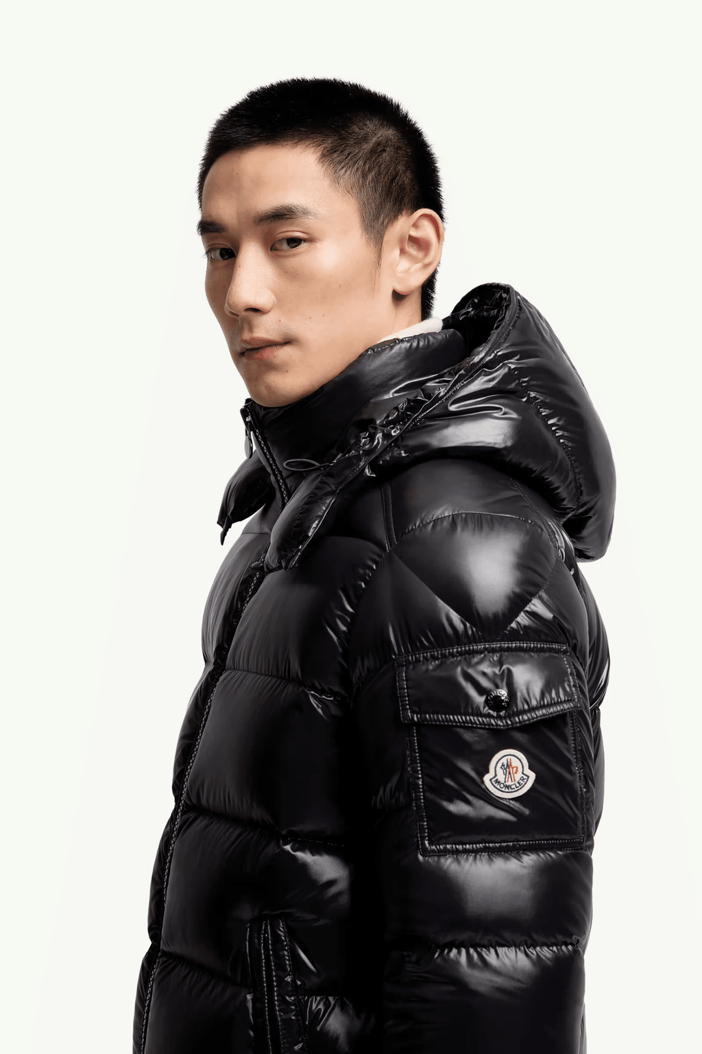 Doudoune Maya Nylon Noir Moncler