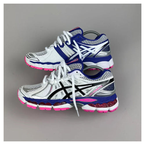 Asics Gel Nimbus Blanc Et Rose