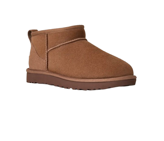 UGG Femme Botte Classic Ultra Mini Marron