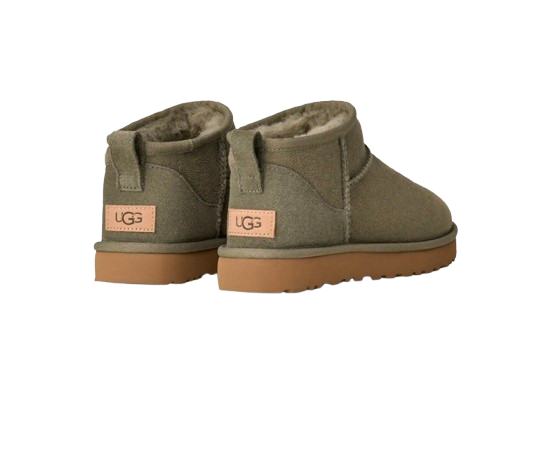 UGG Femme Botte Classic Ultra Mini Vert