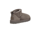 UGG Femme Botte Classic Ultra Mini Gris