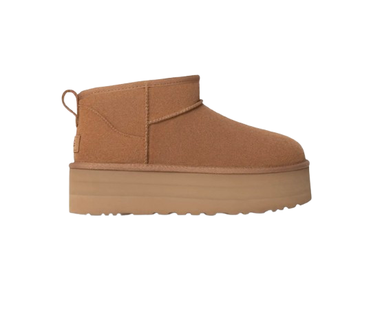 UGG Botte Classic Ultra Mini à plateforme  Marron