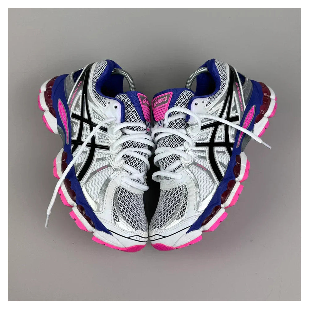 Asics Gel Nimbus Blanc Et Rose