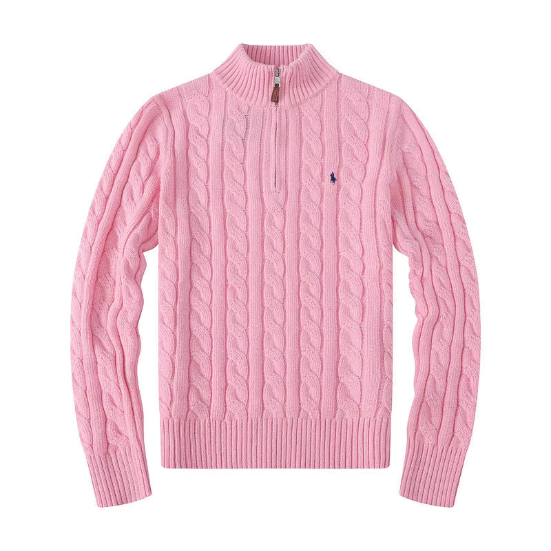 Quarter Zip Ralph Lauren Rose