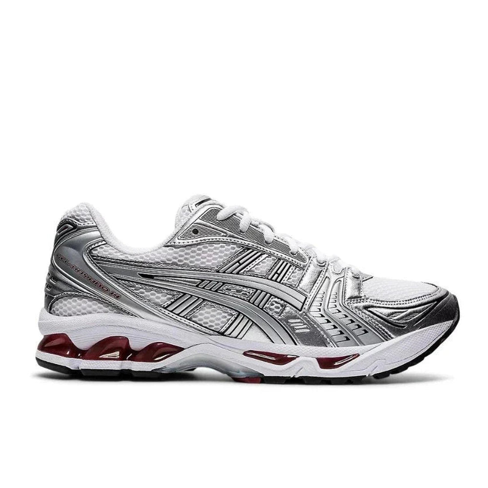 Asics Gel Kayano 14 Argent Et Rouge