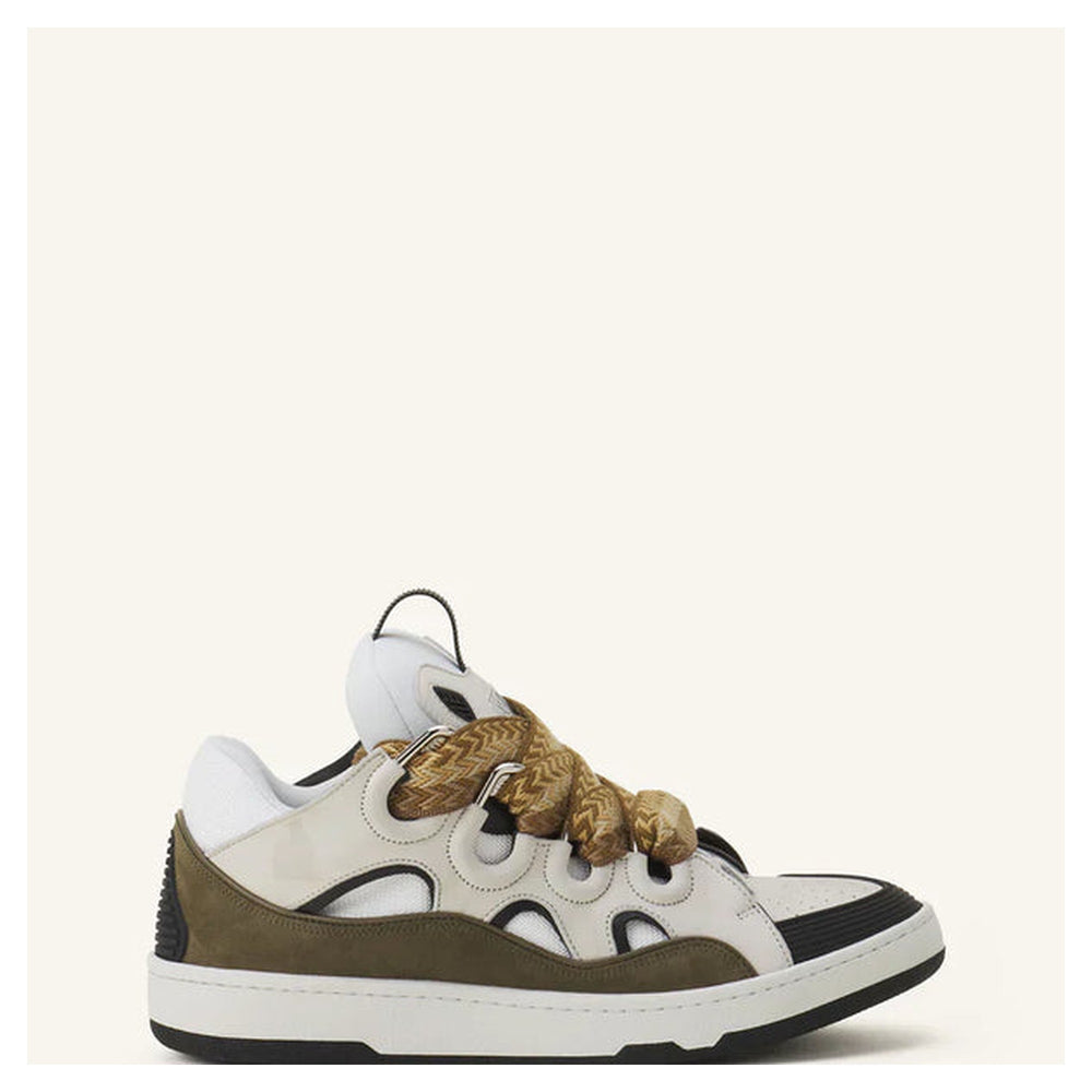 LANVIN CURB BLANC ET KAKI