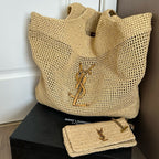 YSL - CARE IN RAFFIA