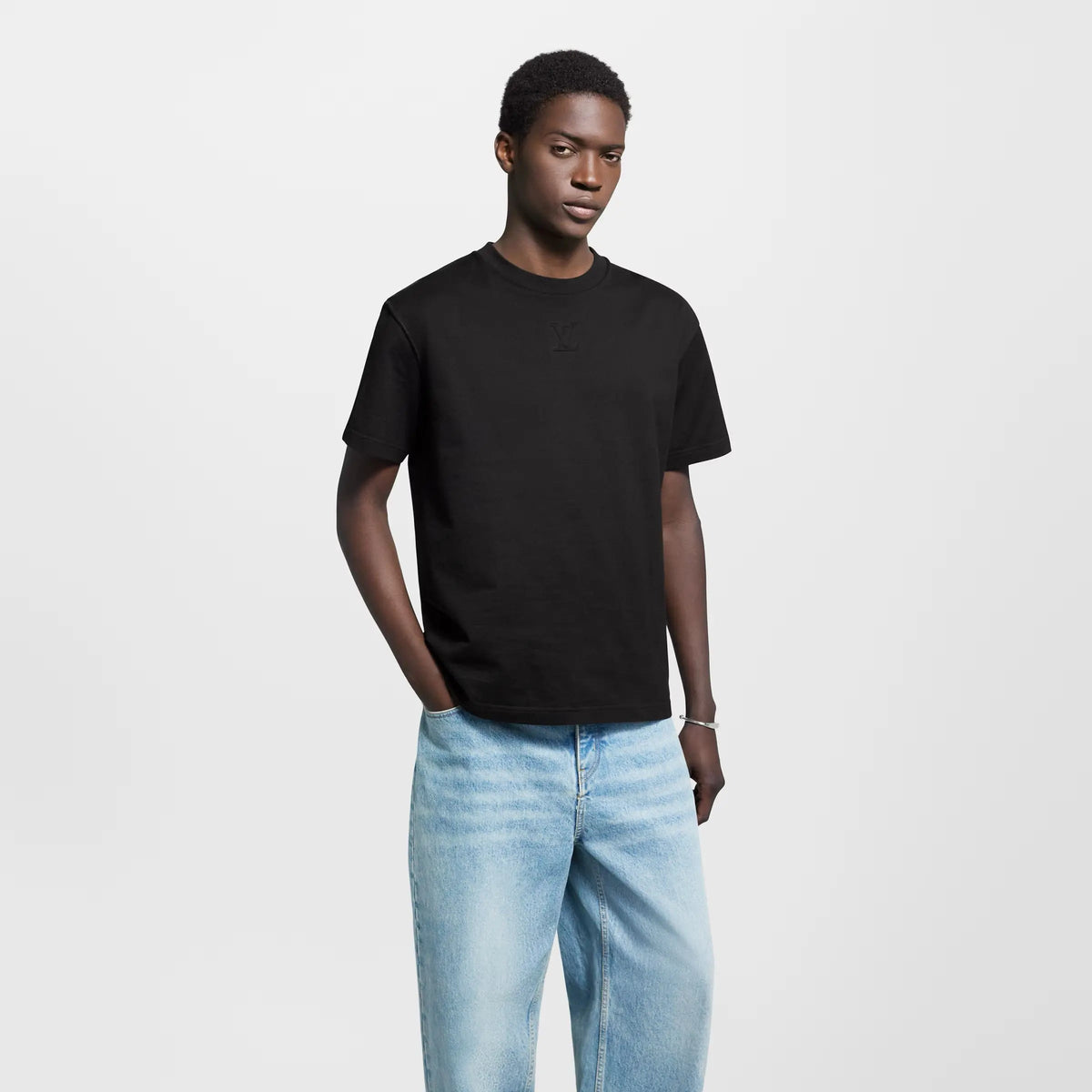 Tee-shirt embossé LV