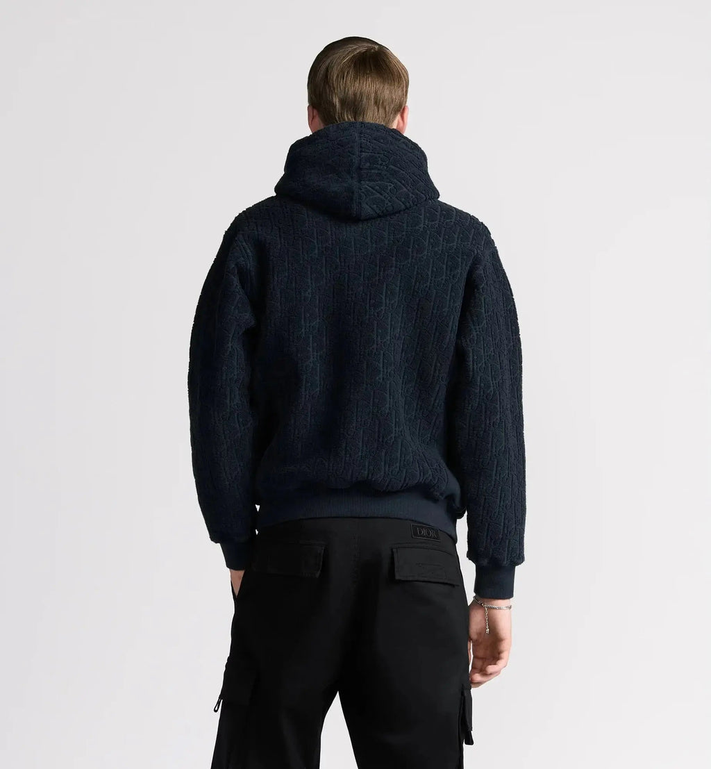 Sweatshirt à capuche CD Oblique, coupe relax