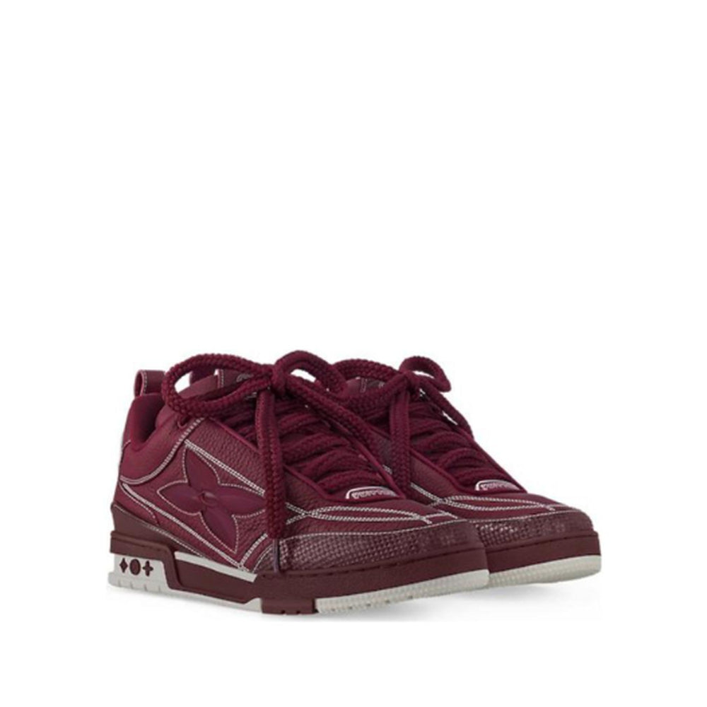 LV SKATE LOGO INCRUSTÉ BORDEAU