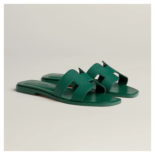 SANDALES ORAN VERT OYAT