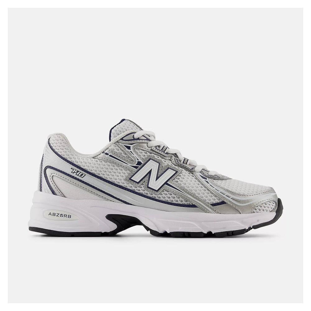 New Balance 740 Gris Et Bleu