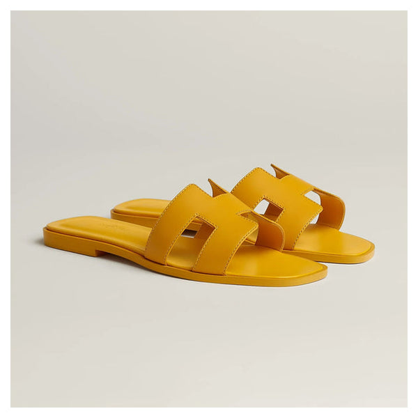 SANDALES ORAN JAUNE TOPAZE
