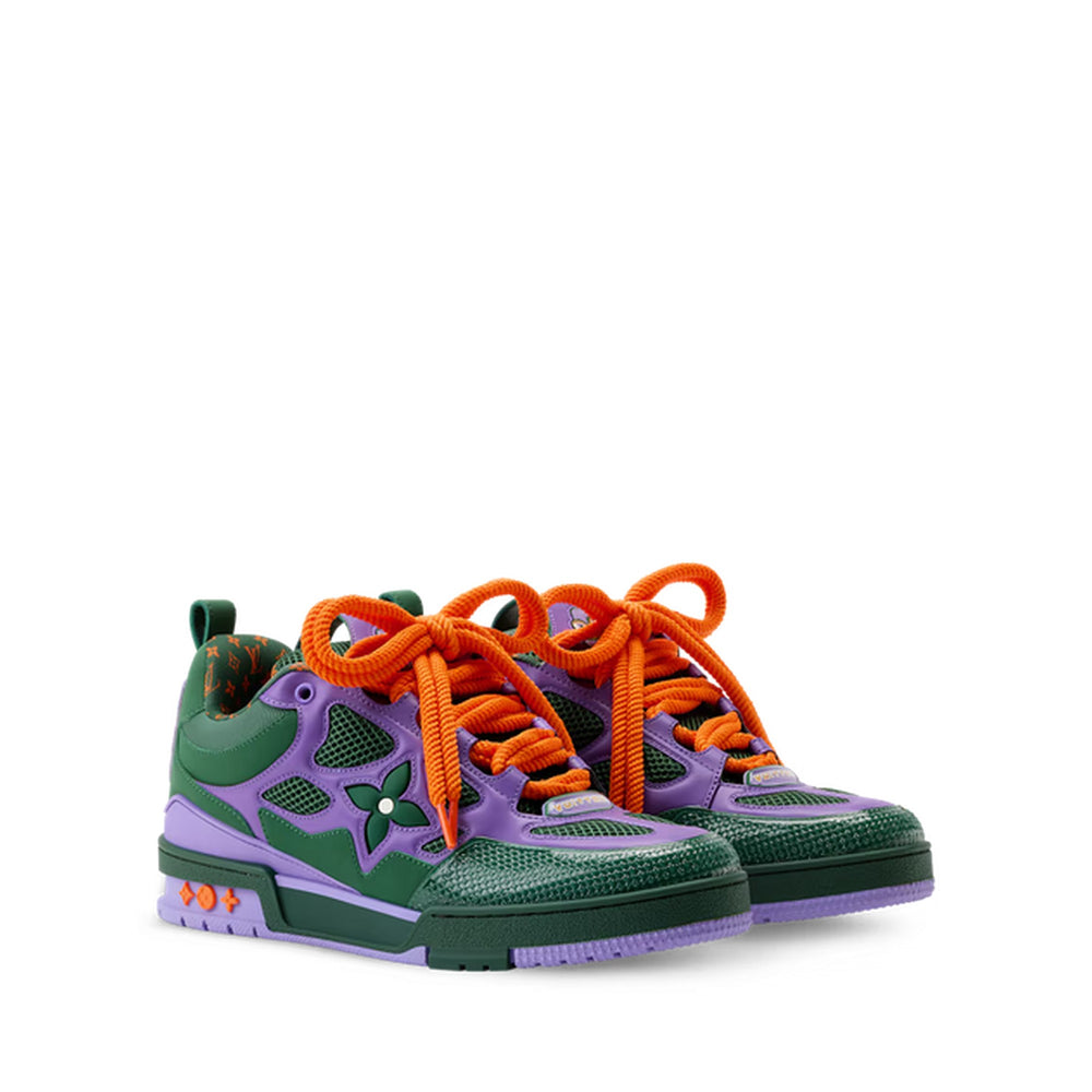 LV SKATE VIOLET ET VERT