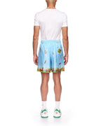 Maison Sur Piloti Silk Shorts