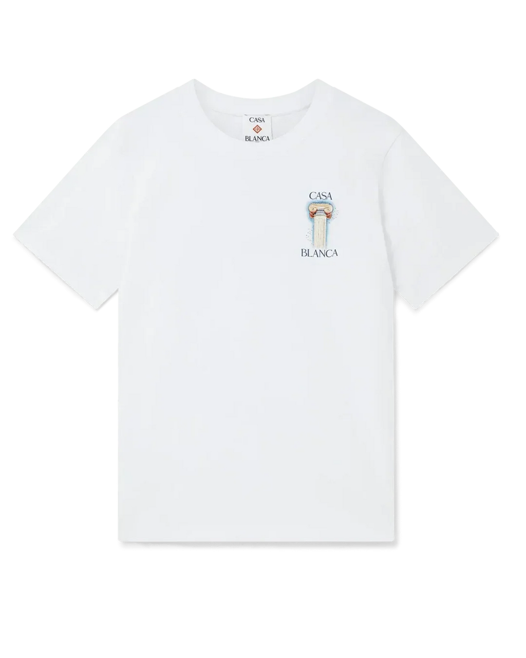 T-Shirt Casablanca La Colonne Blanc