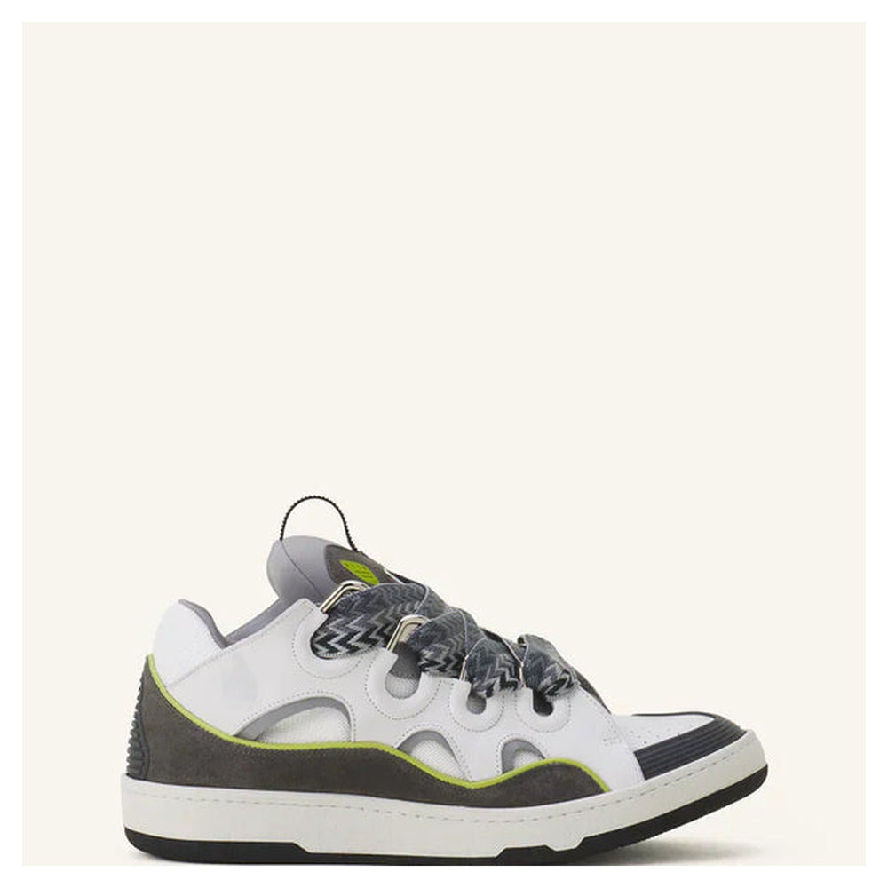 LANVIN CURB GRIS ET VERT