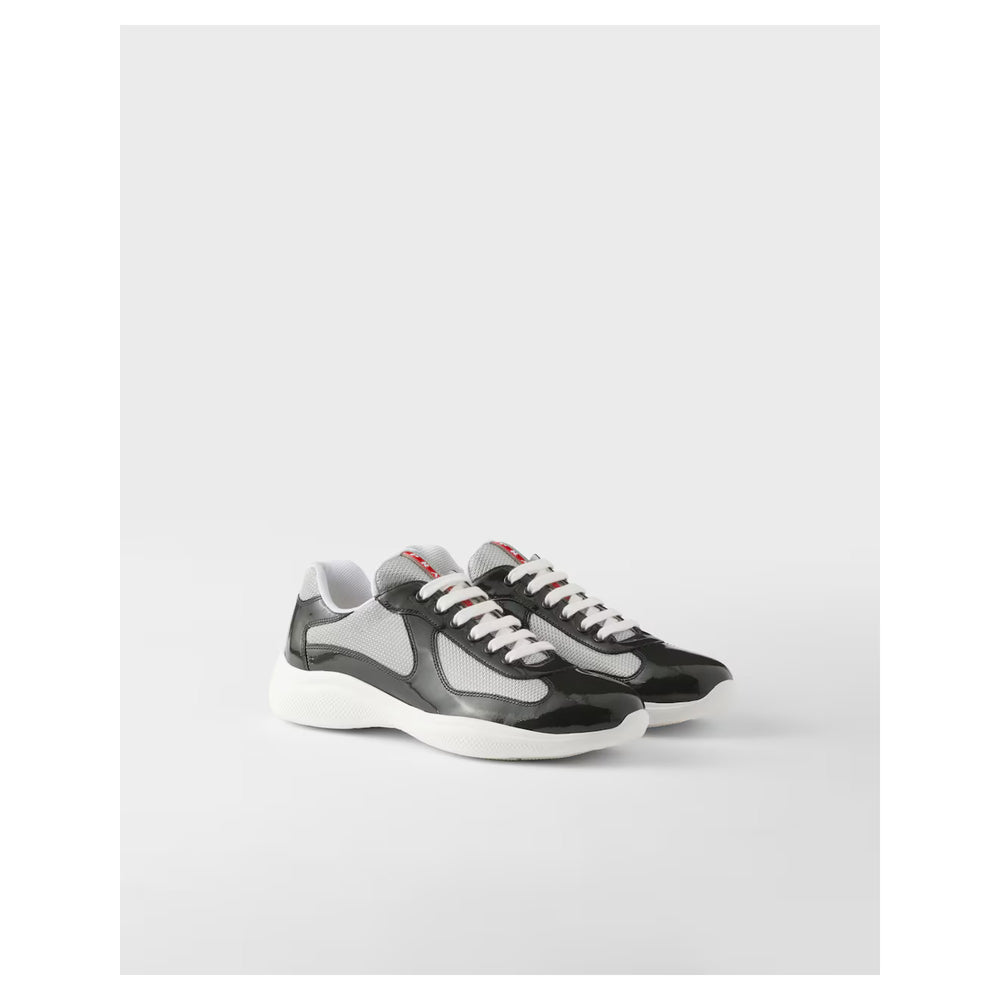 Sneakers Prada America’s Cup Noir Et Blanc