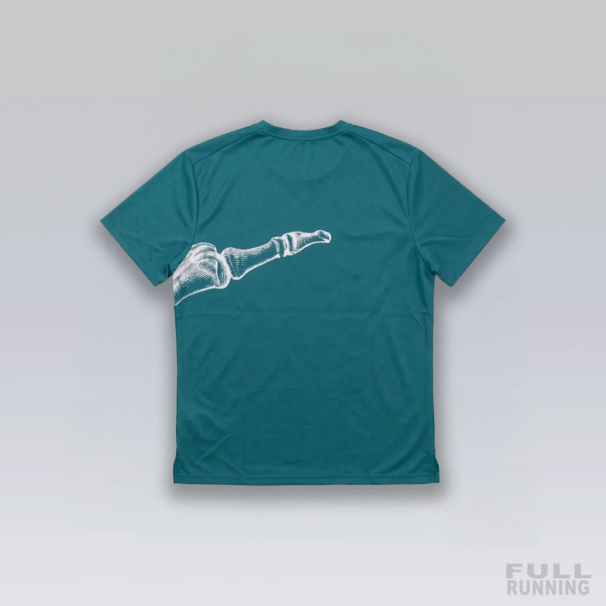 T-shirt de Running Division Squelette "MILER" Bleu