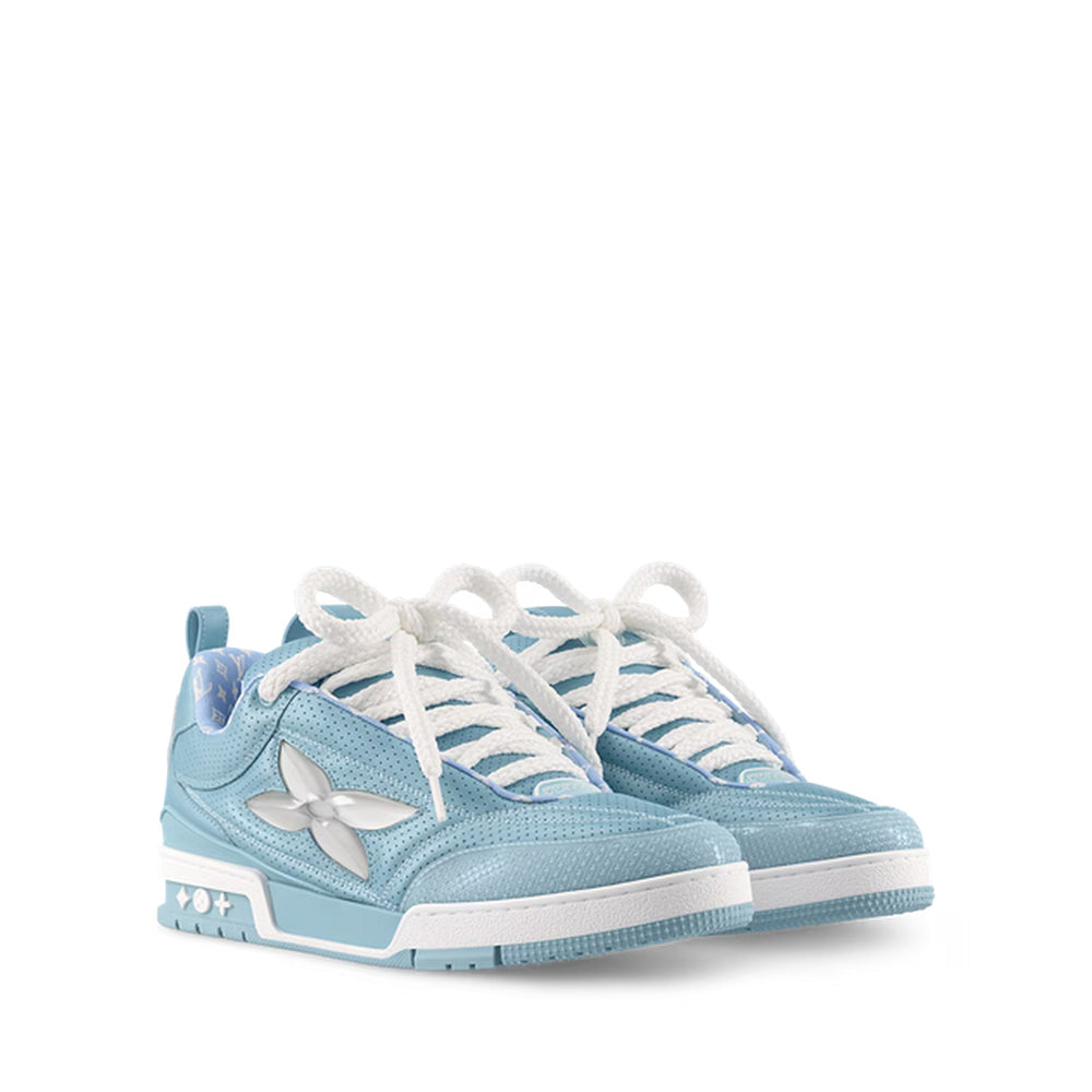LV SKATE LOGO INCRUSTÉ BLEU