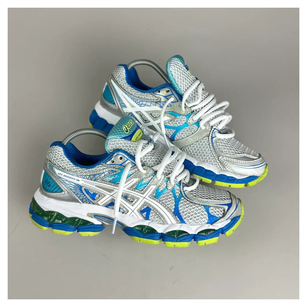 Asics Gel Nimbus Bleu Et Jaune