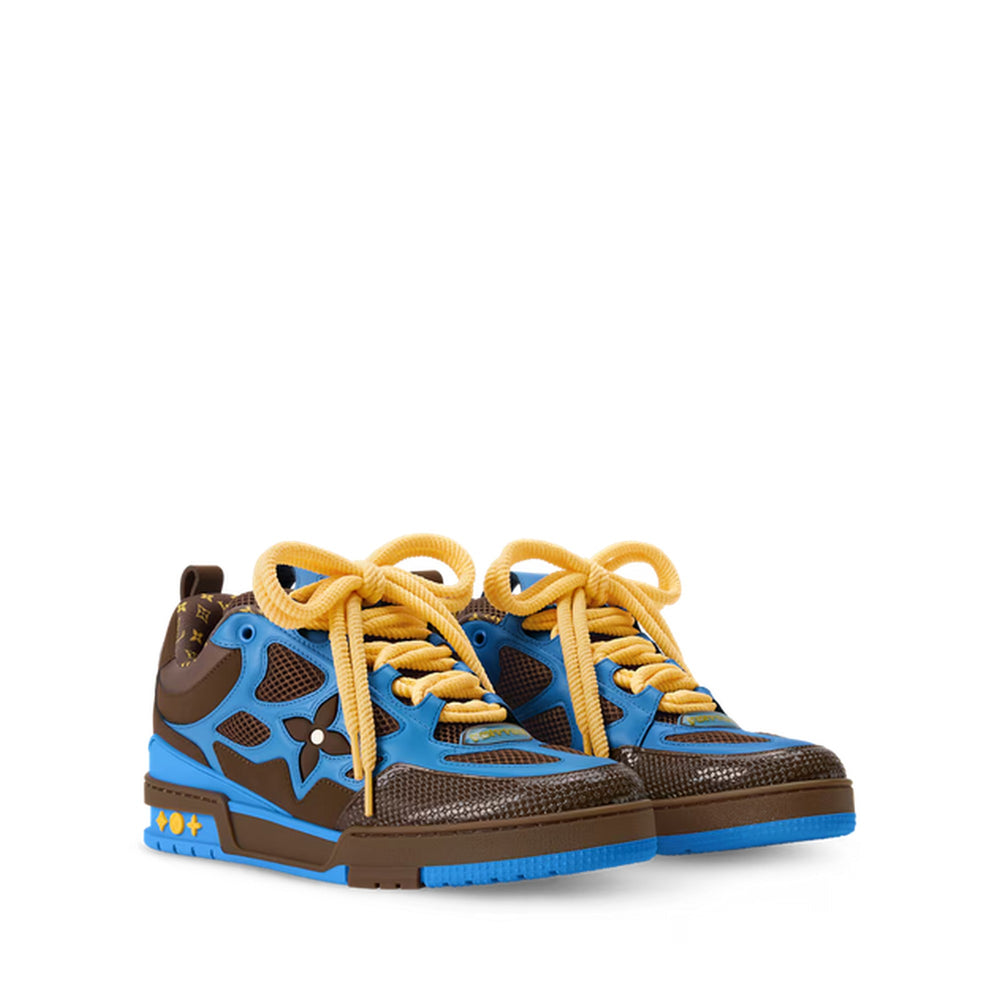 LV SKATE MARRON ET BLEU