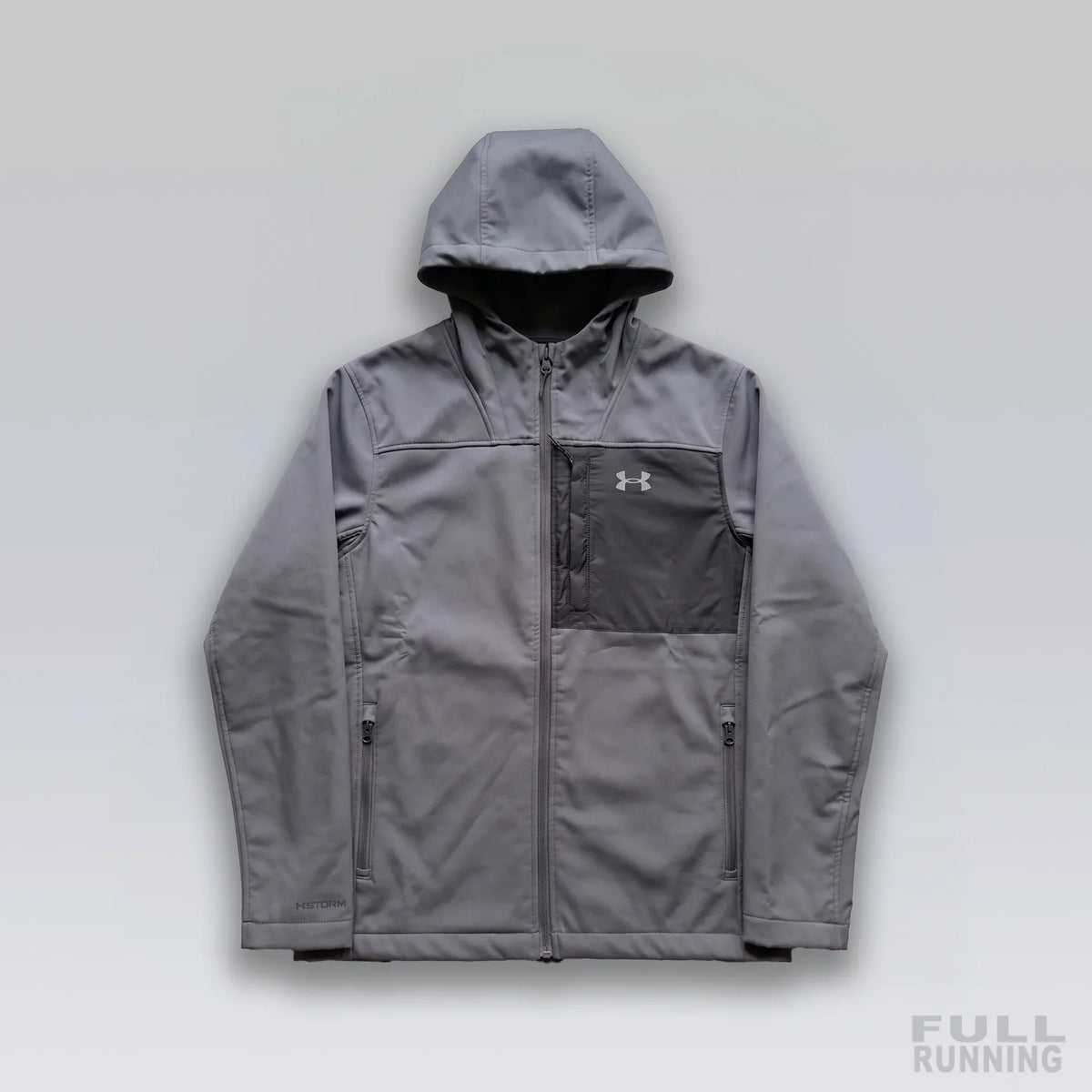 Veste Coldgear Gris avec Capuche