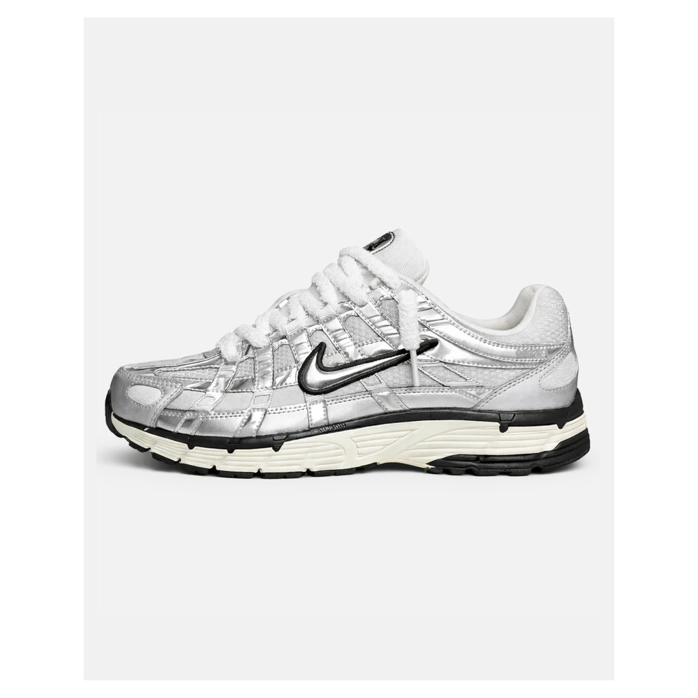 Nike P-6000 Metallic Silver Custom