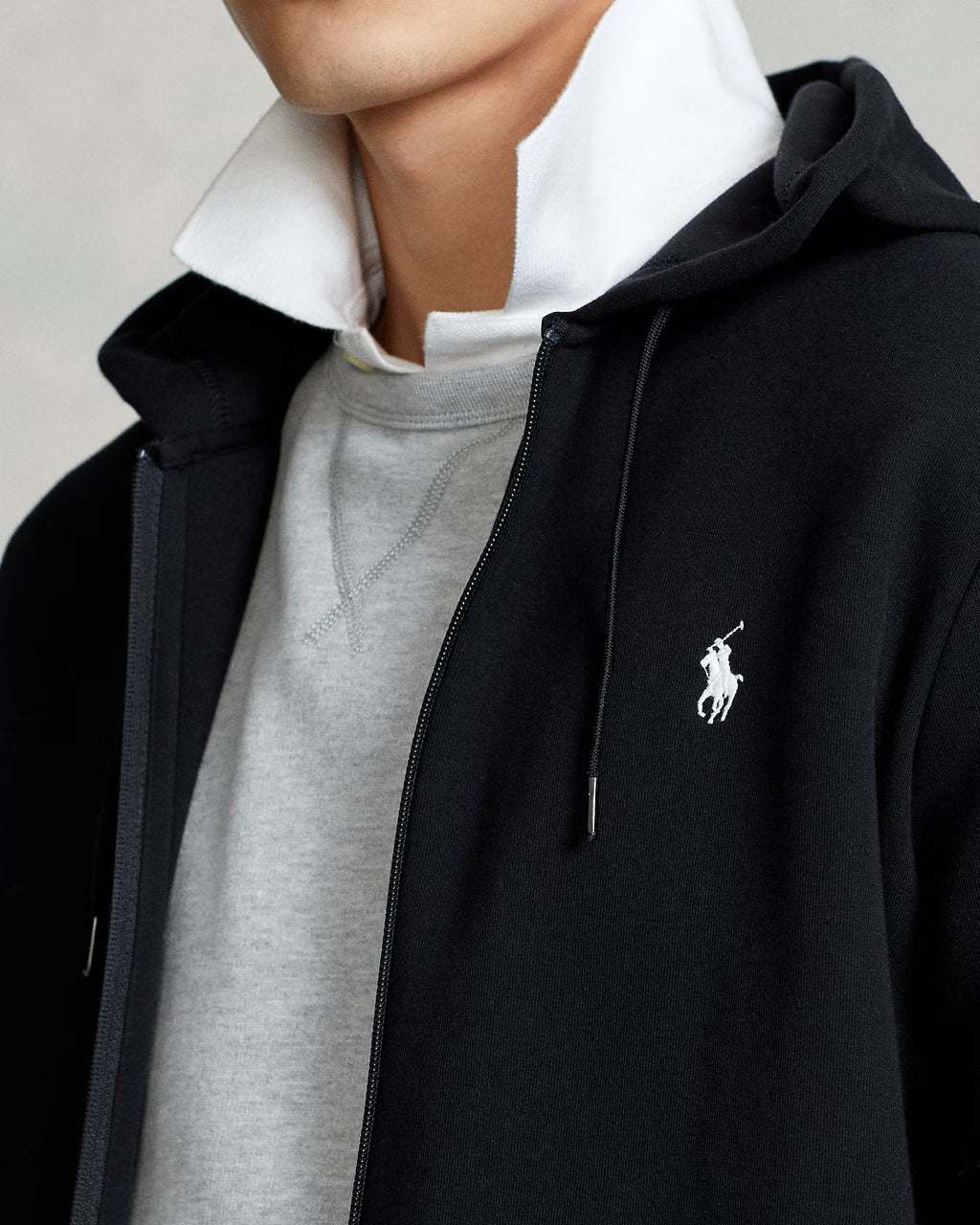 Zip Ralph Lauren Noir