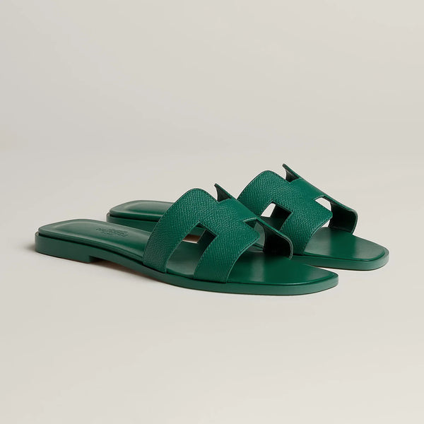 SANDALES ORAN VERT OYAT