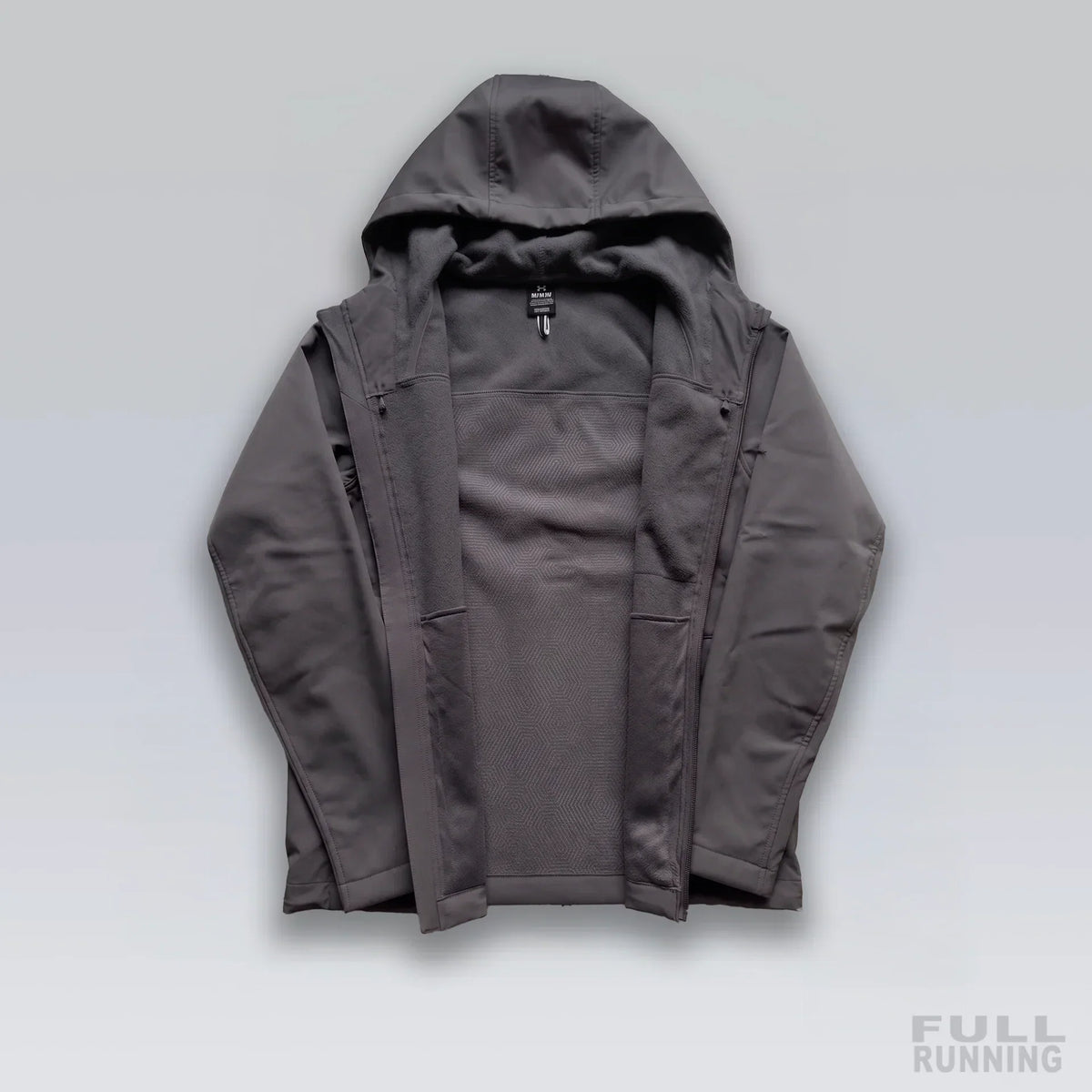 Veste Coldgear Gris avec Capuche