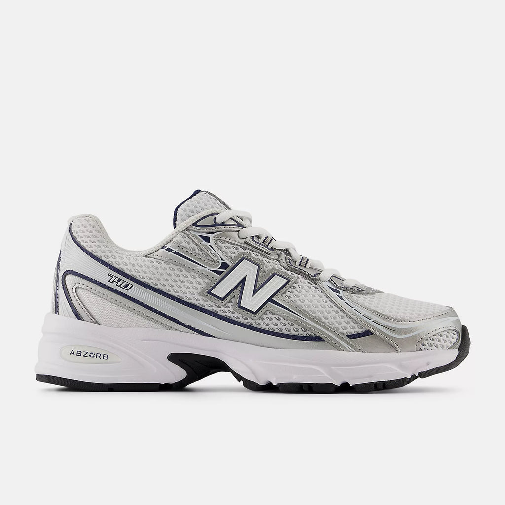 New Balance 740 Gris Et Bleu