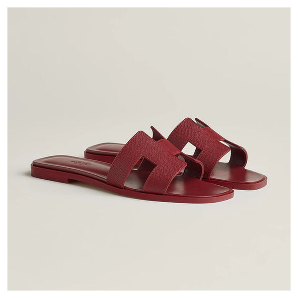 SANDALES ORAN ROUGE H